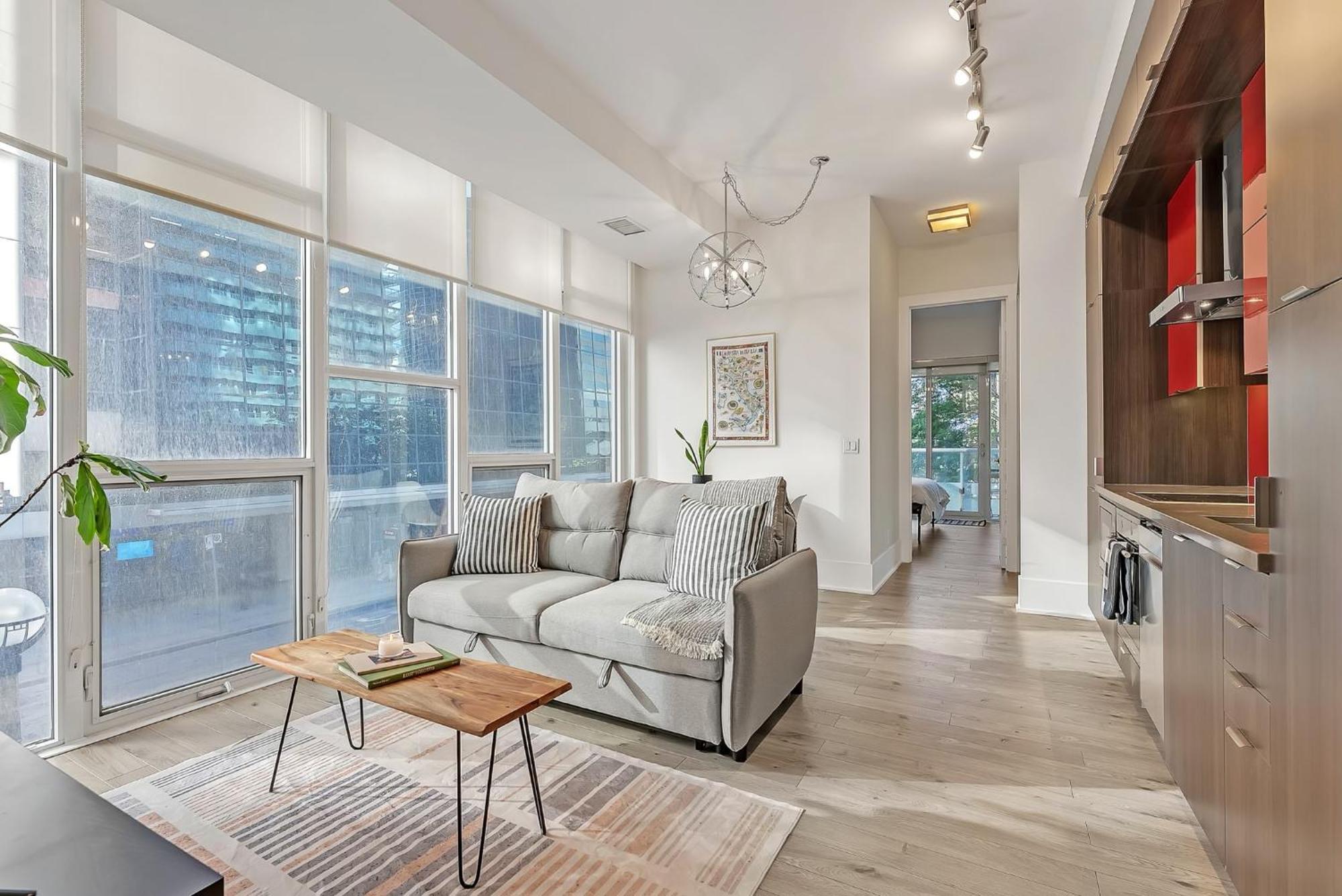 شقة 2Br 2Bth Apt-Rogers Center-Cn Tower-Free Parking تورونتو المظهر الخارجي الصورة